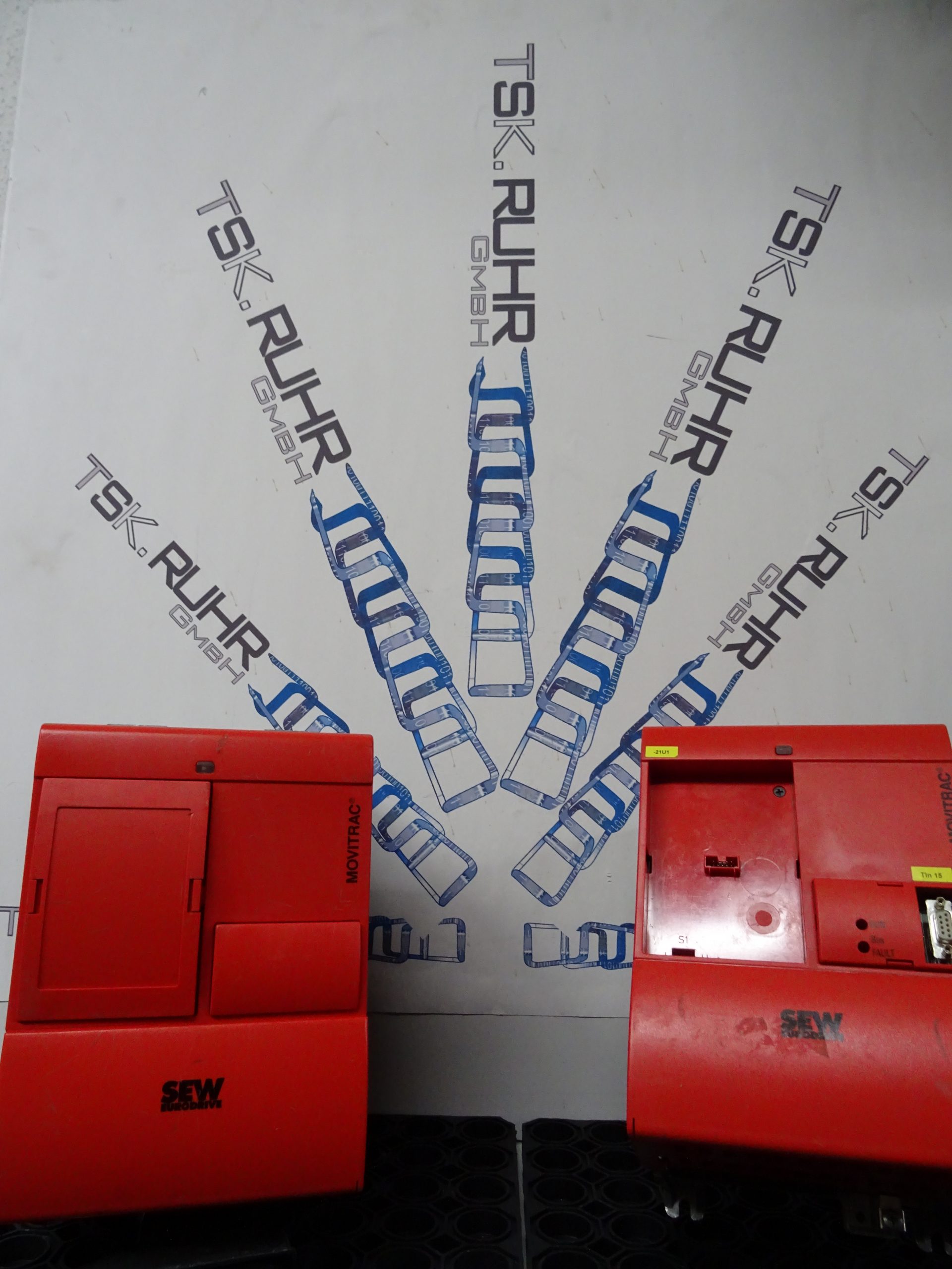 SEW-Eurodrive MOVITRAC-Frequenzumrichter in der Werkstatt der TSK.Ruhr GmbH